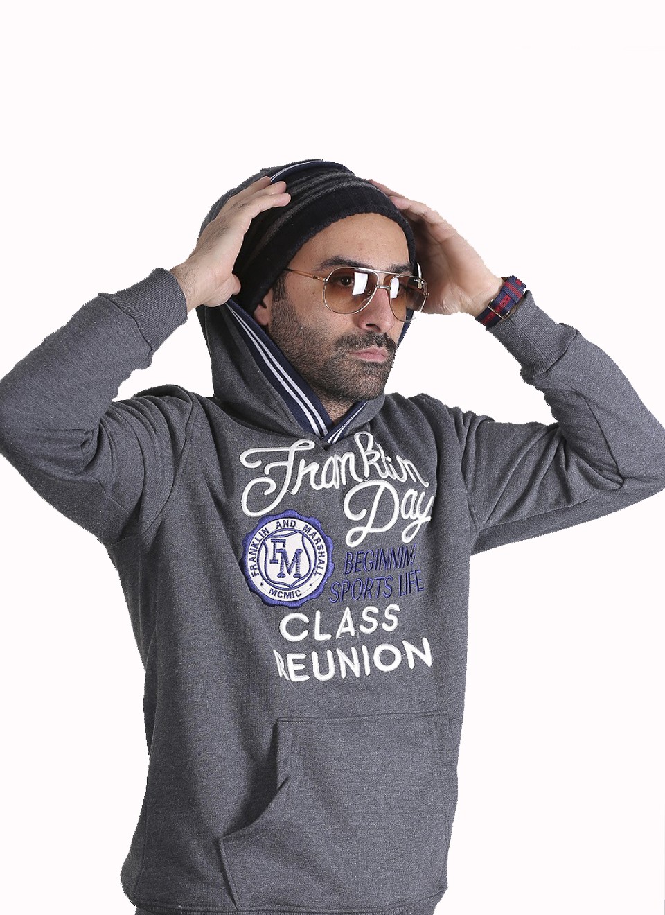 هودی FM  خاکستری روشن